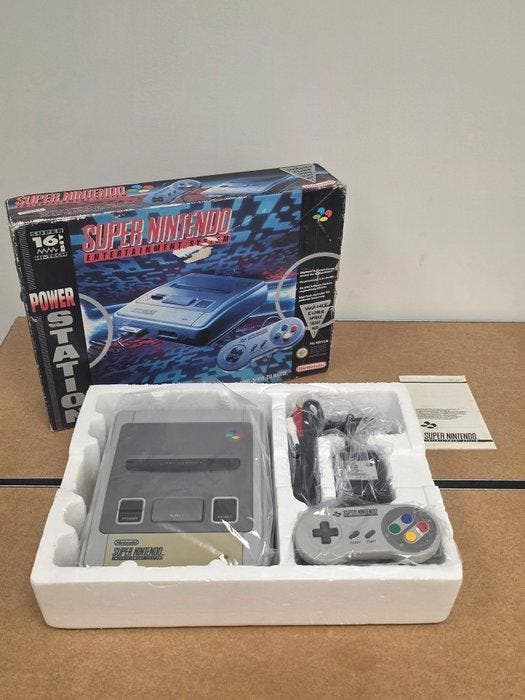 Nintendo - Snes - Small Box 16-BIT Power STATION Pack +Rare, Spelcomputers en Games, Spelcomputers | Overige Accessoires