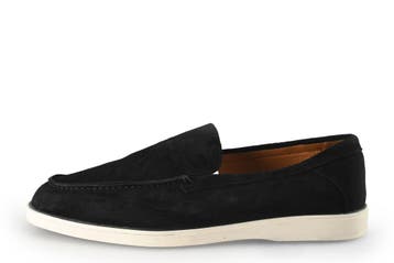 Nelson Loafers in maat 43 Zwart, Loafers, Verzenden, Zwart, Zo goed als nieuw