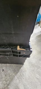 Nestbare Stapelbak, 600x400x360 mm, euronorm, zwart, Gebruikt, 40 tot 60 cm, 50 tot 75 cm, Bak of Kist