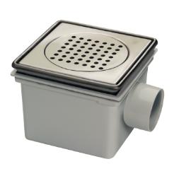 Emmer Vloer Put | ABS | 45 l/min | Vierkant | Incl. Zandv..., Verzenden, Nieuw in verpakking