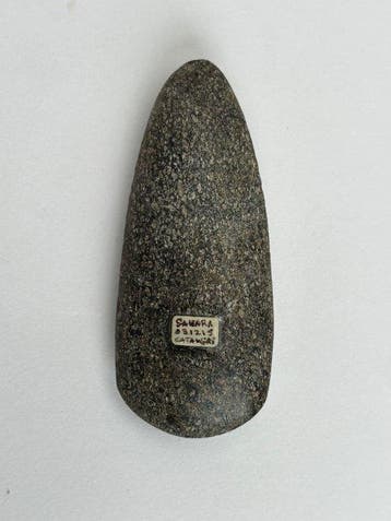 Neolithisch greenstone Bijl - 105 mm (Zonder minimumprijs)