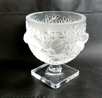 Lalique - René Lalique - Balustervaas - Elisabeth - Kristal, Antiek en Kunst, Antiek | Glas en Kristal