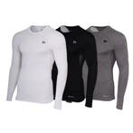 Donnay Donnay Heren - 3-Pack - Baselayer Shirt Lange Mouw  -, Kleding | Heren, T-shirts, Verzenden, Nieuw