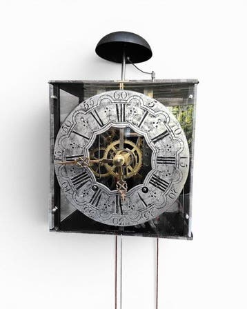 Comtoise klok - Antiek Metaal, Messing - 1850-1900 - Aparte