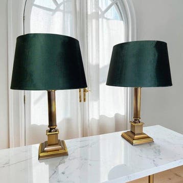 Herda - Tafellamp (2) - Set Neoclassic Table Lamps T9670 -