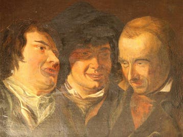 Nederlandse school (XVIII) - Tre età delluomo