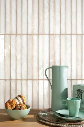 Wandtegel Cifre Brick Raku Beige Mozaiektegel 35x35, Nieuw, Ophalen of Verzenden, 20 tot 40 cm, 10 m² of meer