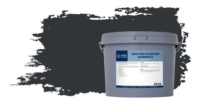 Wixx PRO Muurverf Supermatt 5L, Doe-het-zelf en Verbouw, Verf, Beits en Lak, Verf, Overige kleuren, Nieuw, Minder dan 5 liter