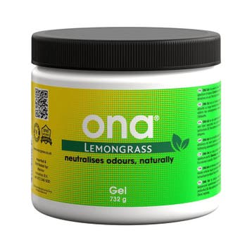 Ona Gel Lemongrass 732 gr, Ophalen of Verzenden, Nieuw
