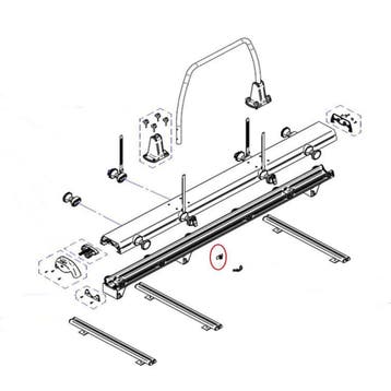 Thule VeloSlide Wheel Assembly, Auto diversen, Fietsendragers, Ophalen of Verzenden, Nieuw