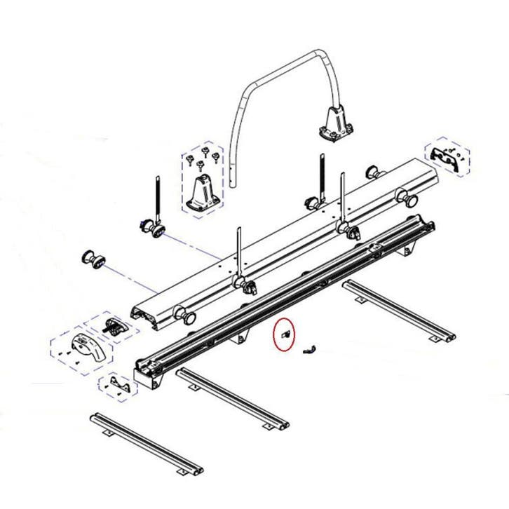 Thule VeloSlide Wheel Assembly, Auto diversen, Fietsendragers, Nieuw, Ophalen of Verzenden