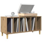 vidaXL Platenkast 100x38x48 cm bewerkt hout artisanaal, Verzenden, Nieuw