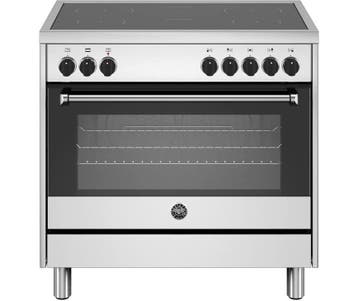 €1949 Bertazzoni MPL95I1EXP inductie fornuis met 5 zones,, Ophalen of Verzenden, Nieuw