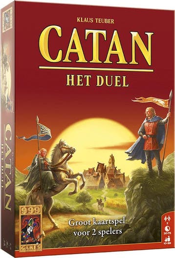 999 Games Catan: Het Duel Kaartspel (Nieuw), Hobby en Vrije tijd, Gezelschapsspellen | Kaartspellen, Verzenden, Nieuw