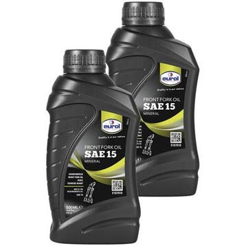 Eurol Aanbieding: 2 X Front Fork Oil Sae 15 1L, Verzenden, Nieuw