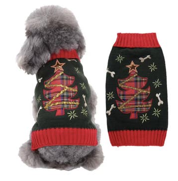 Honden Foute Kersttrui Groen Kerstboom (Truien), Ophalen of Verzenden, Nieuw, Hondenvest