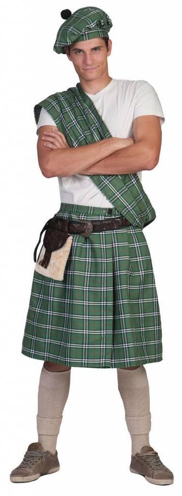 Schotse Highlander pak man groen, Ophalen of Verzenden, Nieuw