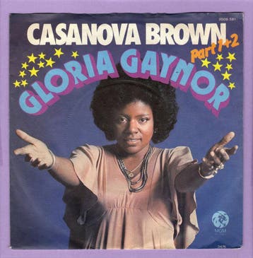 Gloria Gaynor – Casanova Brown (Part I) / (Part II) (1-7-Vi, Cd's en Dvd's, Vinyl Singles, Ophalen of Verzenden, Nieuw in verpakking