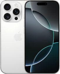 Apple iPhone 16 Pro 1TB wit titanium, Verzenden, Wit, Zo goed als nieuw, Zonder simlock