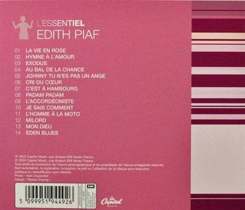 Edith Piaf - LEssentiel CD, Verzenden, Nieuw in verpakking