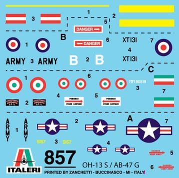 BELL OH-13S Sioux, Verzenden, Nieuw