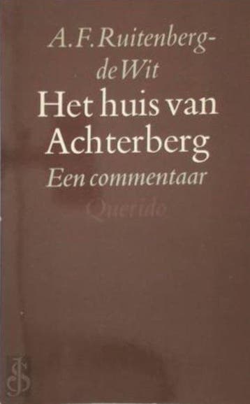 Huis van achterberg 9789021413631 Ruitenberg Wit, Verzenden, Gelezen, Ruitenberg Wit