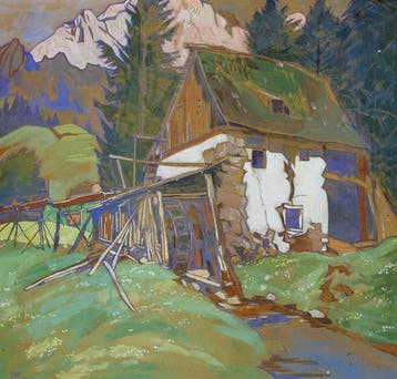 Hans Massmann (1887-1973) - Old watermill near Gulling