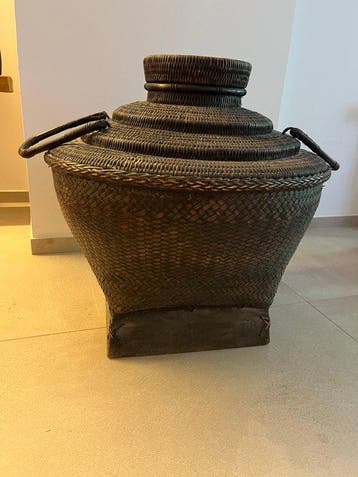 Mand - Rattan - Filipijnse rijstmand