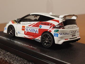 Ebbro 1:43 - Model raceauto - Honda CR-Z LEGEND CUP 2011, Nieuw