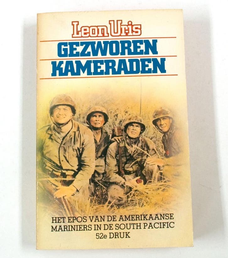 Gezworen kameraden 9789060453452 L. Uris, Boeken, Romans, Gelezen, Verzenden