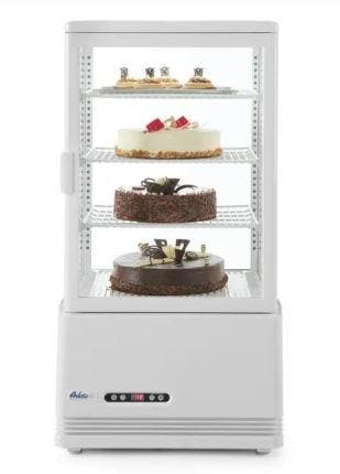 Horeca Koelvitrinekast wit 68 l 230V 170W Arktic, Verzenden, Nieuw in verpakking