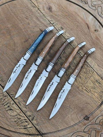 Keukenmes - Kitchen knife set - Laguiole Bougna Met Bee