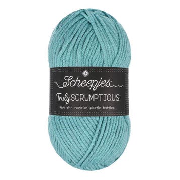 Scheepjes Truly Scrumptious - 314 Blue Glazed Doughn., Ophalen of Verzenden, Nieuw, Breien of Haken, Wol of Garen