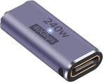 Zazitec USB Koppelstuk - Set van 2 - USB-C (v) naar USB-C, Computers en Software, Ophalen of Verzenden, Nieuw