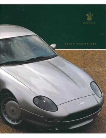 1994 ASTON MARTIN DB7 BROCHURE ENGELS, Boeken, Nieuw, Author