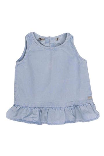 Daily7 Top Meisjes in maat 116 Blauw, Kinderen en Baby's, Verzenden, Zo goed als nieuw, Daily7, Jongen of Meisje