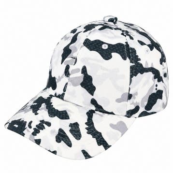 Cap Pet - Camouflageprint - Zwart Wit, Nieuw