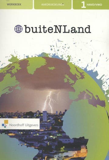 9789001827212 buiteNLand 1 havo/vwo aardrijkskunde Werkboek, Verzenden, Zo goed als nieuw, Moniek de Boer