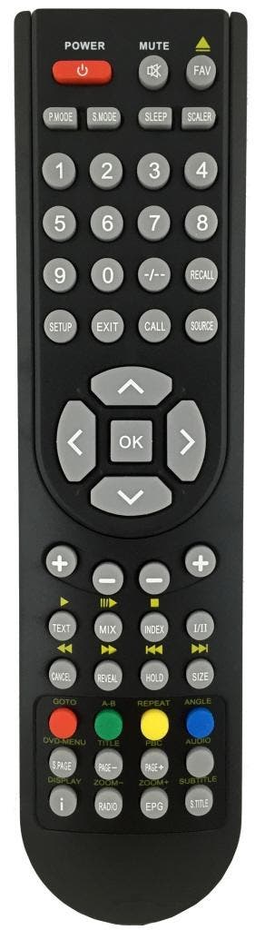 Afstandsbediening Telefunken LCD2429FHDVD, Ophalen of Verzenden, Nieuw, Origineel