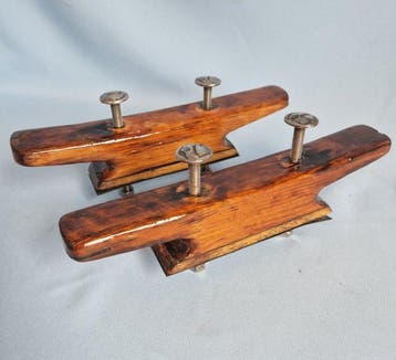 Scheepsuitrusting en armaturen (2) - kikkers - Hout