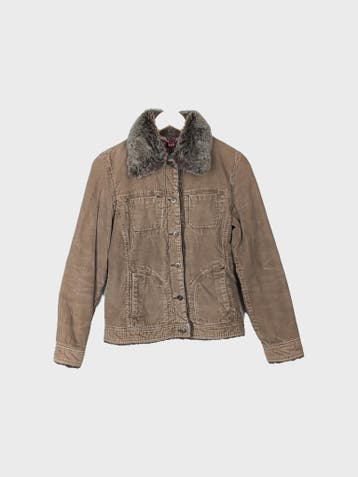 Monson Spijkerjas Dames maat M Light Brown Vintage, Kleding | Dames, Maat 38/40 (M), Overige kleuren, Ophalen of Verzenden, Zo goed als nieuw
