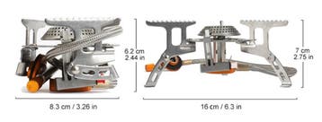 Draagbaar camping gasfornuis met sterke brander outdoor, Caravans en Kamperen, Kampeeraccessoires, Verzenden, Nieuw
