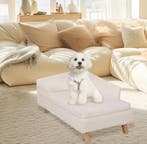 Comfortabel hondenbed met rugleuning en kussen, Verzenden, Nieuw
