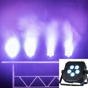 Ayra Compar 50 RGBAW+UV LED projector, Verzenden, Nieuw