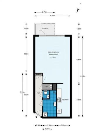 Te Huur 1 Appartement Tielstraat In Amsterdam, Direct bij eigenaar, Appartement, Amsterdam, Amsterdam