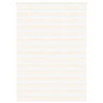 vidaXL Zebra rolgordijn 155x230 cm stofbreedte 150,9 cm, Verzenden, Nieuw, Beige