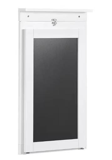 Wandklaptafel met Plank – Wit MDF, 50x75x76 cm, Verzenden, Nieuw