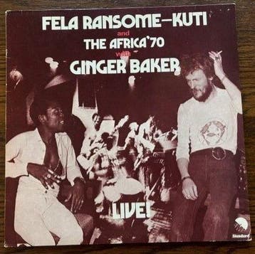 Ginger Baker, Fela Ransome-Kuti - LIVE - Vinylplaat - Stereo, Nieuw in verpakking