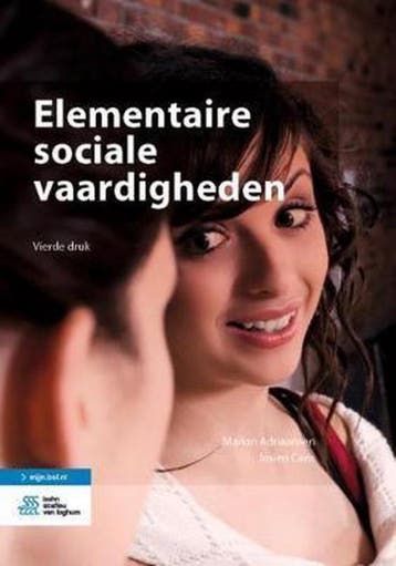 9789036824620 Elementaire sociale vaardigheden, Boeken, Verzenden, Zo goed als nieuw, Marian Adriaansen