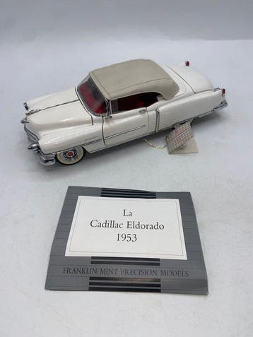 Franklin Mint 1:24 - Modelauto - Cadillac Eldorado Cabriolet, Nieuw